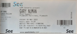 Plymouth Pavilions Ticket